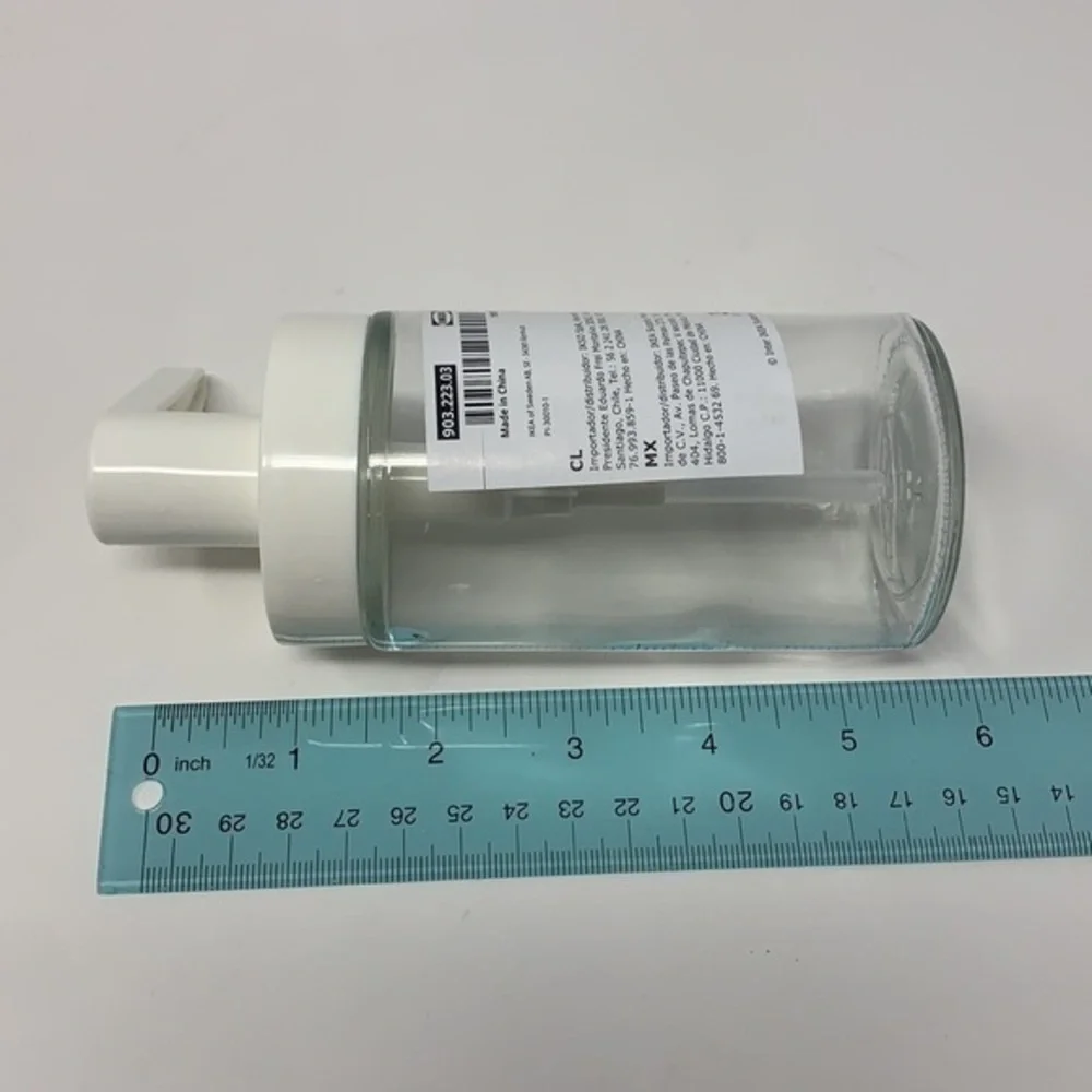 Ikea TACKAN soap dispenser glass dishwashing